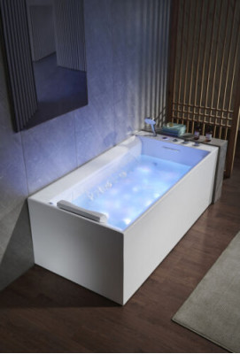 Design Badekuerf Sprudel Whirlpool Wanne Luxus Wanne Wellness