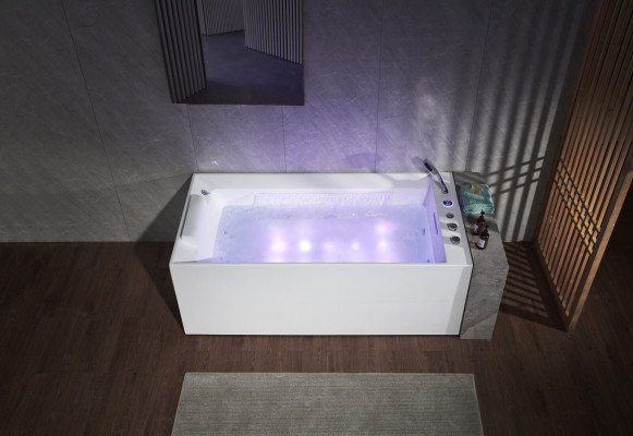Design Badekuerf Sprudel Whirlpool Wanne Luxus Wanne Wellness