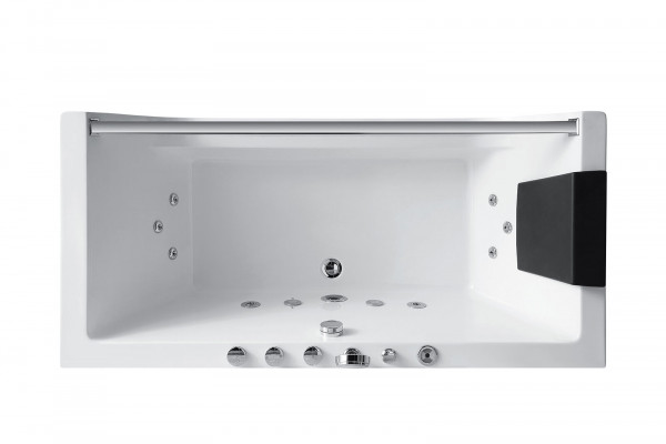 Badekummer Whirlpool Buedbidden Sprudel Massagedüsen Wellness Komfort