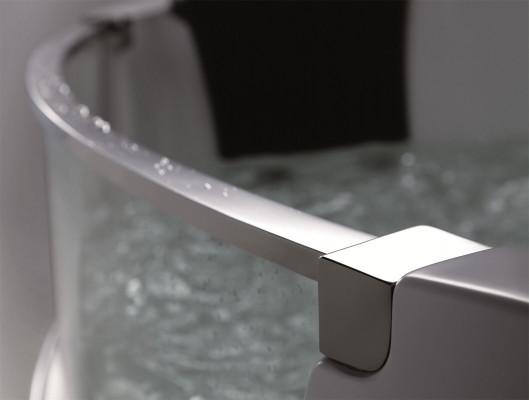 Whirlpool Badkessa Glas LED Luucht Armaturen Eckbadkessa Kessa Badkessa