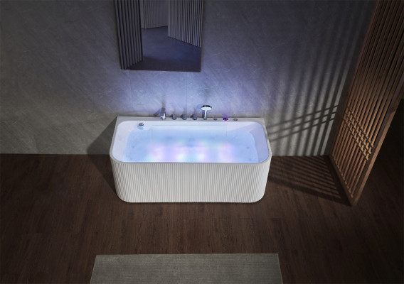 Buedbidden Whirlpool Massagedüsen Led Ergonomesch Entspanung Bieder.