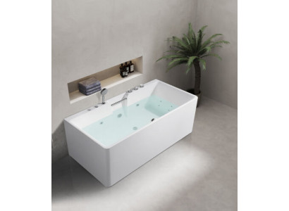 Whirlwanne Indoor Whirlpool Buedbidden Home Spa Wäiss Wanne Relax