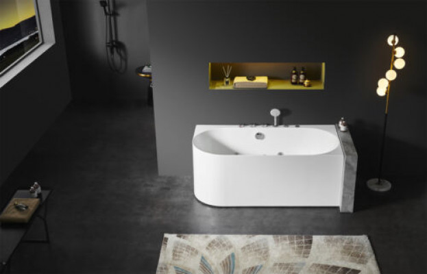 Acryl Wirbelwann Indoor Whirlpool Badwanne Heem Spa Wäiss