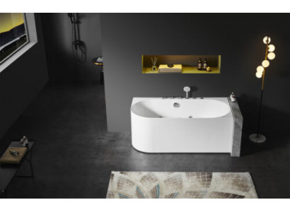 Acryl Wirbelwann Indoor Whirlpool Badwanne Heem Spa Wäiss