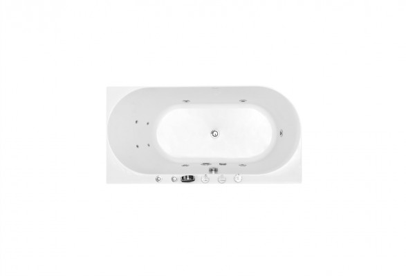 Acryl Wirbelwann Indoor Whirlpool Badwanne Heem Spa Wäiss