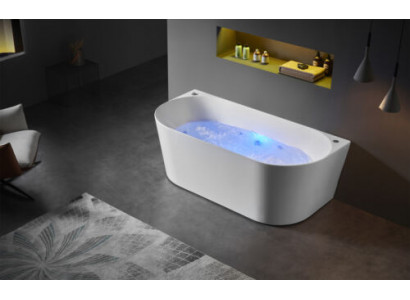 Relax Wanne Home Spa Indoor Buedbidden Whirlwanne Wäiss 