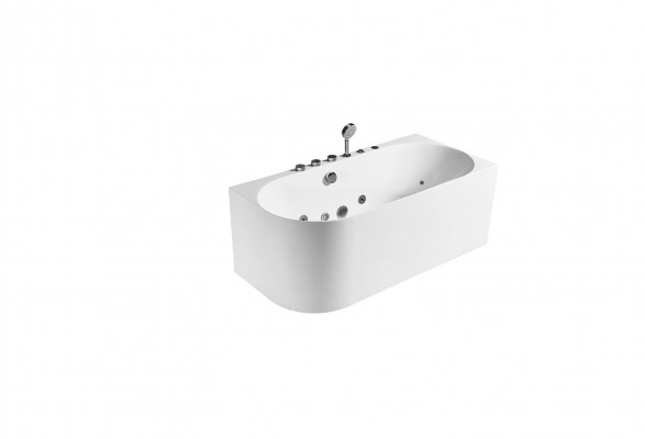 Acryl Wirbelwann Indoor Whirlpool Badwanne Heem Spa Wäiss