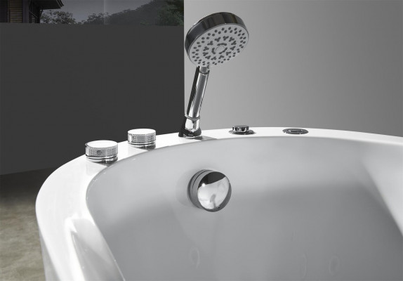 Whirlpool  Oval Bidden Home Spa Indoor Buedbidden Whirlpoolbuedbidden