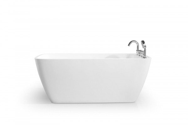 Wanne Buedzëmmer Acryl Buedbidde Wäiss Fräistoend Buedbidde Zäiteméisseg