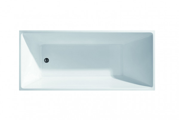 Steebadewanne Buedzëmmer Acryl Badewanne Wanne Wäiss Zäitemodern