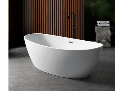 Acrylbadewann Wanne Standbadewann Fräistoend Modern Buedzëmmer