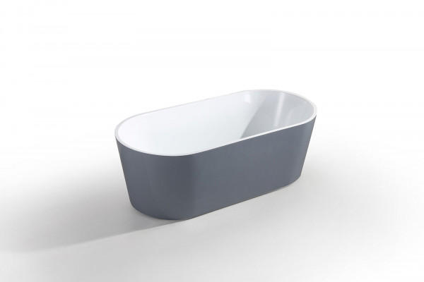 Wanne Buedzëmmer Acryl Buedwann Standbuedwann Fräistoehend Gro