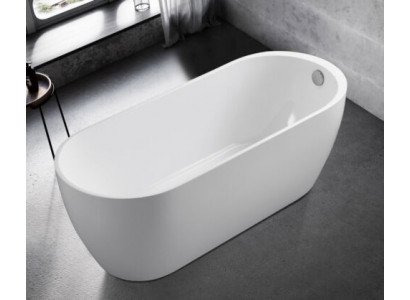Wanne Buedzëmmer Acryl Badewanne Wäiss Steebadewanne Zäiteméisseg