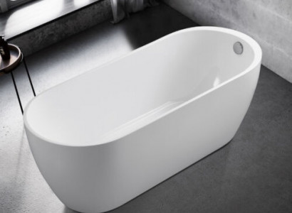Wanne Buedzëmmer Acryl Badewanne Wäiss Steebadewanne Zäiteméisseg