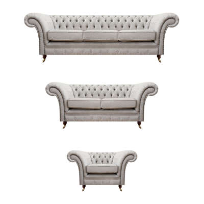 Wunnzëmmer Sofas Komplett Fauteuil Luxus Sëtz Grom Chesterfield Polstermöbel