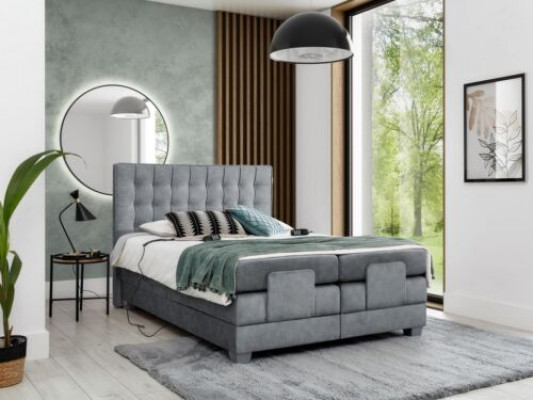 Modern Bett Griich duebelt Bett 160x200cm Schlofzëmmer Design Modern Ariichtung