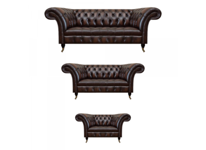 Wunnzëmmer Polstermiwwelen Chesterfield Sofas Canapé Lieder Luxus Sofa Set.