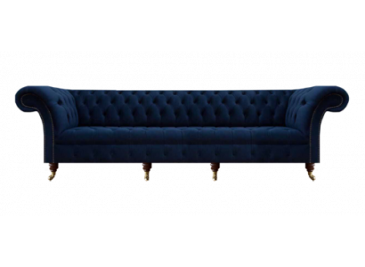 Viersëtzer Canapé Couch Wunnzëmmer Chesterfield Polstermebel Design Ariichtung