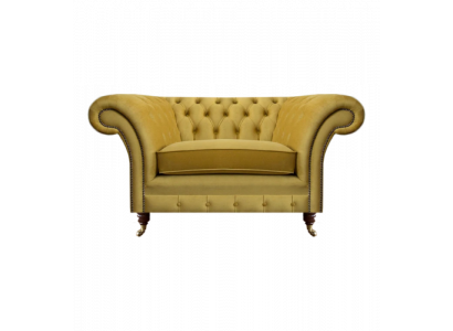 Chesterfield Fauteuil Giel Gepolsterte Sëtz Chesterfield Canapé Wunnzëmmer Ariichtung