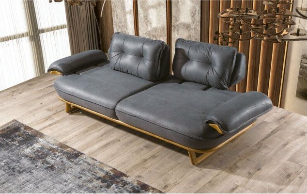 Exklusiven dräisëtzegen designer gro Sofa Polstersofa Miwwel fir d'Wunnzëmmer