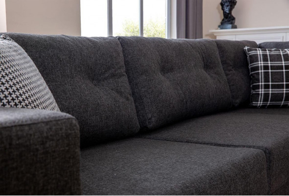 Grou Wohnzimmer L-Form Sofa Designer Stoffssofa Luxus Modern Couch
