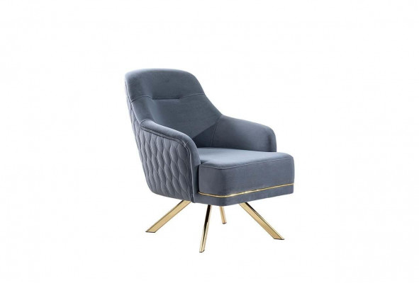 Bloen Eensëtzer Designer Miwwelstéck Edelstolssessel Wunnzëmmer Miwwelen