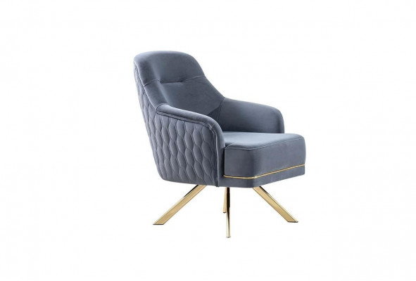 Bloen Eensëtzer Designer Miwwelstéck Edelstolssessel Wunnzëmmer Miwwelen