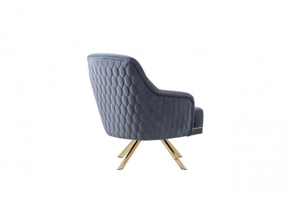 Bloen Eensëtzer Designer Miwwelstéck Edelstolssessel Wunnzëmmer Miwwelen