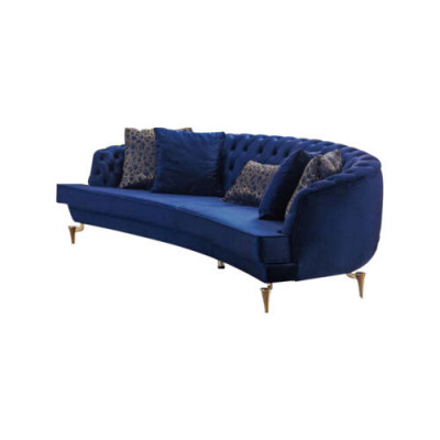 Hallerronne Chesterfield Bloen 4-Sëtzer Designer Polster Edel Couch Nei