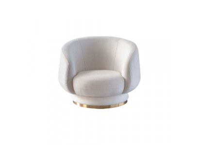 Design Luxus Fauteuil Canapé Sëtz Fernseh Lounge Chaiselongue Stoff