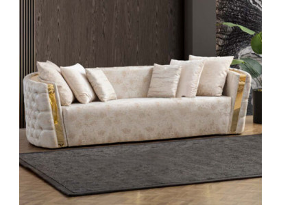 Exklusivt Edelstol Couche Modern 3-Sëtz Luxus Wunnzëmmer Miwwelen