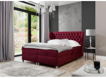 Luxus Boxspringbett Duebel Better Holz Ariichtung Polsterbett Modernen Design