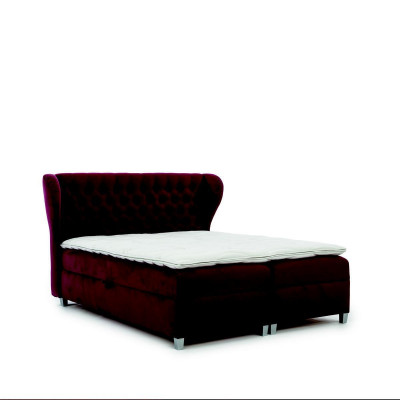 Luxus Boxspringbett Duebel Better Holz Ariichtung Polsterbett Modernen Design