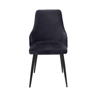 Luxus Iesszëmmer Schwaarz Designer 6x Still Eenzelstull Modern Ariichtung