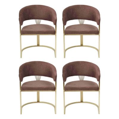 Design Lehn Garnitur Sëtz Komplett Modern Set Nei 4x Stull Stull Polster