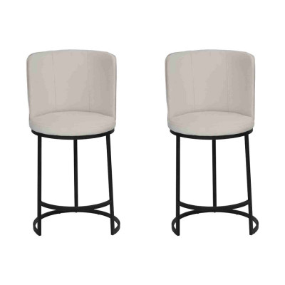 Iesszëmmer Barhocker Design 2x Bar Stull Polster Stull Modern Ariichtung