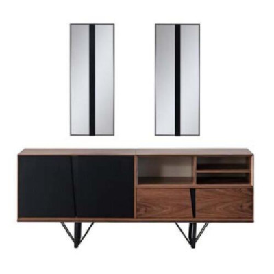 Holzschaf Kommode Sideboard Schaf Anrichte Braun Holz Iesszëmmer