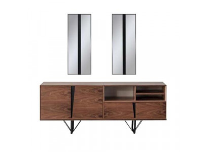 Sideboard Schaf Kommod Holzschaf Braun Holz Iesszëmmer