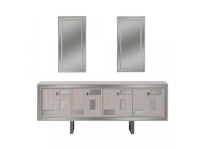 Wäiss Buffee Sideboard Schaf Kommode Holzschaf Holz Iesszëmmer