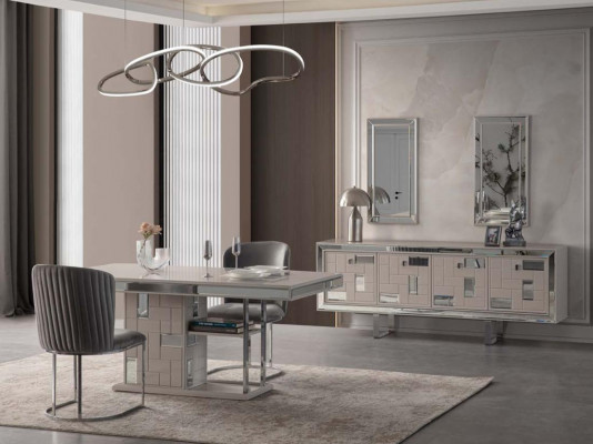 Wäiss Buffee Sideboard Schaf Kommode Holzschaf Holz Iesszëmmer