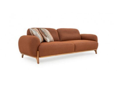 Moderné brongt Polstersofa dräisëtzegen Héichwäerteg Wunnzëmmer Edel Couchen