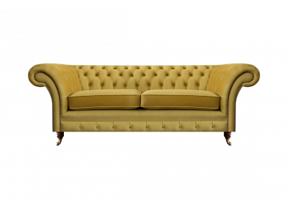 Sofa Zwéesëtzeger Couch Chesterfield Wunnzëmmer Modern Miwwelen Polstermiwwelen