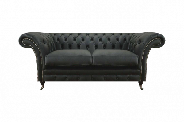 Zweesëtzer Sofa Chesterfield Wunnzëmmer Modern Textil Ariichtung Polstermöbel
