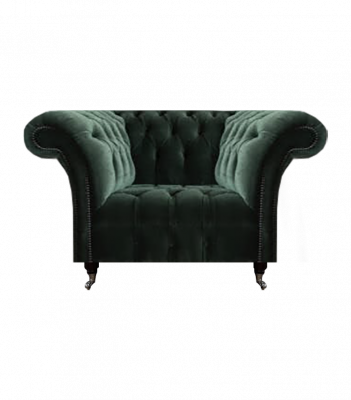 Luxus Polstersëtz Wunnzëmmer Polstermébel Nei Schwaarz Sëtz Chesterfield