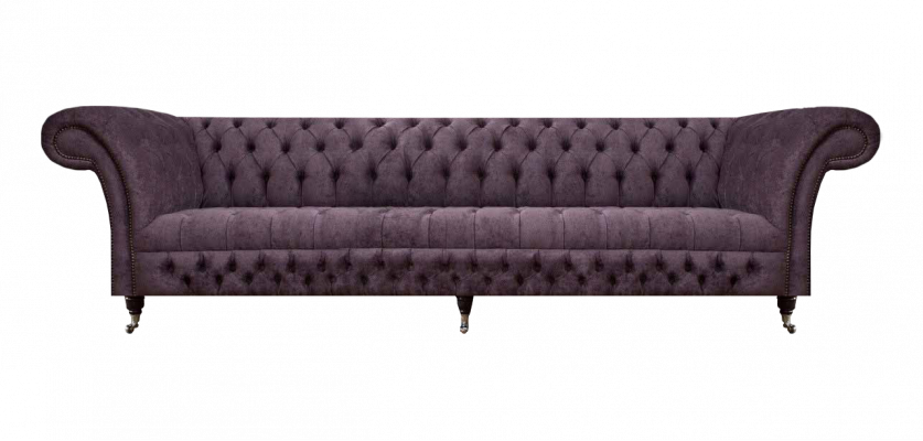 Chesterfield Sofa Dräisëtzer Stuff Sofas Canapé Luxus Lila Polstersëtz