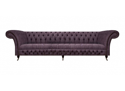 Chesterfield Sofa Dräisëtzer Stuff Sofas Canapé Luxus Lila Polstersëtz