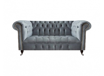Sofa Zweesëtzer Luxus Miwwelen Wunnzëmmer Couch Ariichtung Chesterfield Sëtz