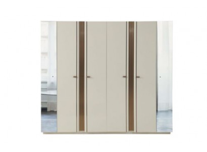 Kleederschaf Beige Holz Schaf Design Kannerzëmmer 6-dier Neiegkeet