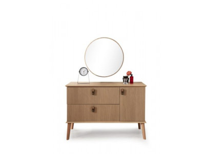 Schlofkummer Miwwelen Schminktisch Designer Schminkstull Luxus Holzmiwwelen