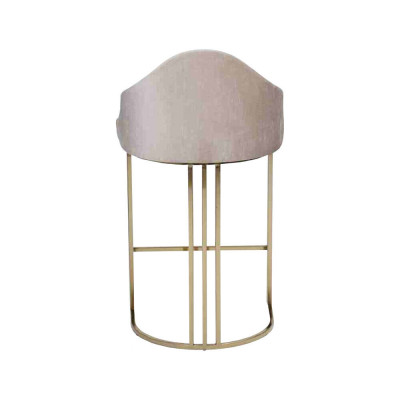 Stilvoll Iessdësch 6x Still Beige Lehnstull Miwwelen Ariichtung Sëtzkëssen Still